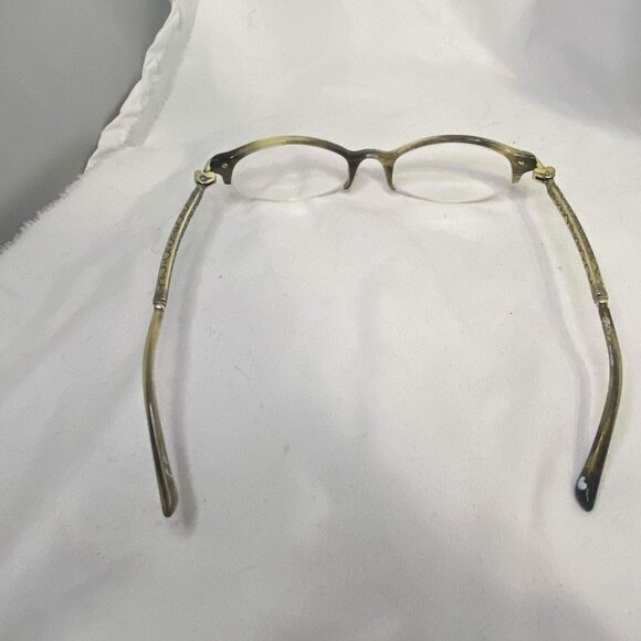 #5288 BRIGHTON WOMENS HAND MADE Marble Stainless Steel Eyewear Frames 48-18-140 - Picture 4 of 5